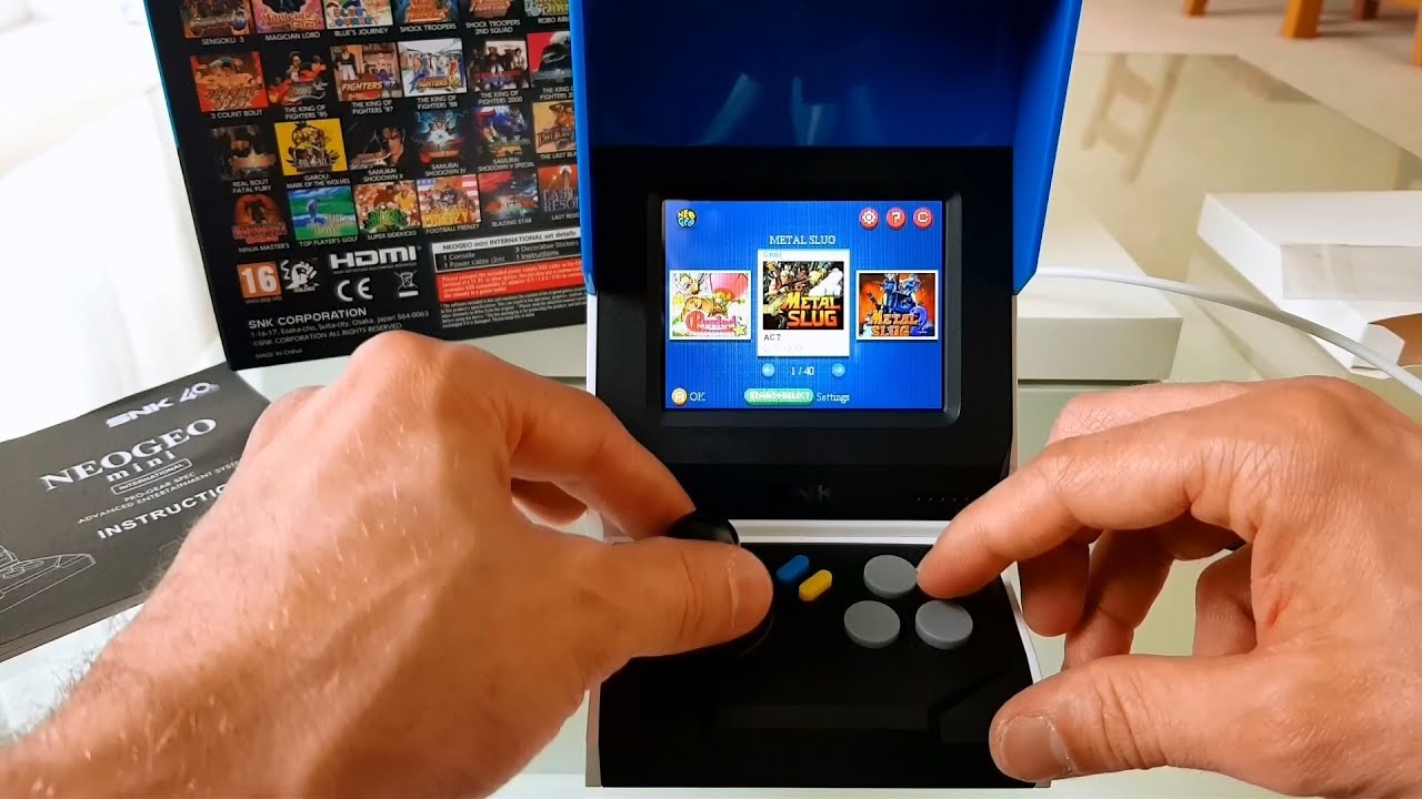 SNK NeoGeo mini - rozpakowanie