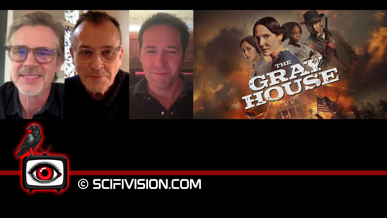 Sam Trammell, Robert Knepper & Rob Morrow on Playing Characters from History in The Gray House