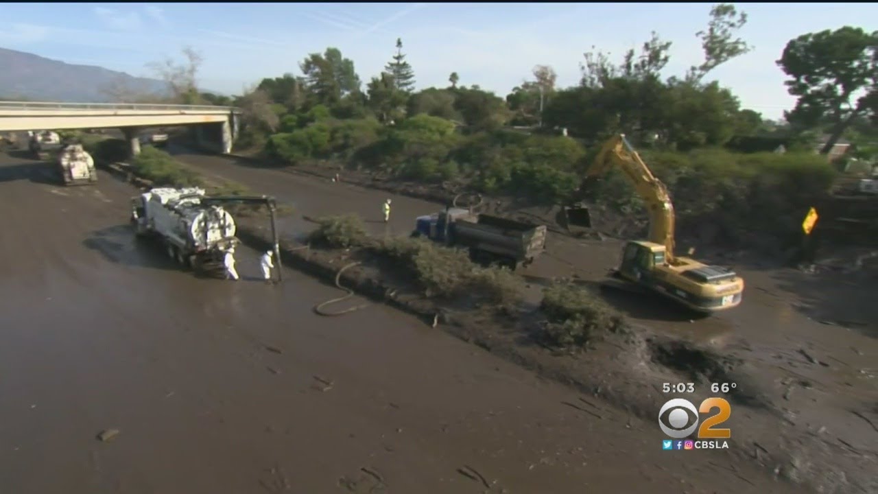 3 Still Missing In Montecito Mudslides, 101 Freeway Remains Closed