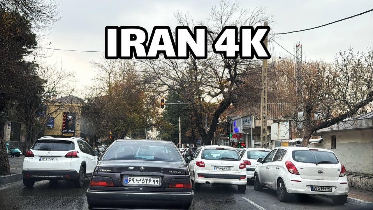 Drive With me - IRAN Driving after rain - How is IRAN Now?