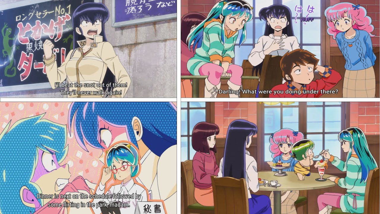 Sakura being the best character x Urusei Yatsura 2022 - Funny compilation