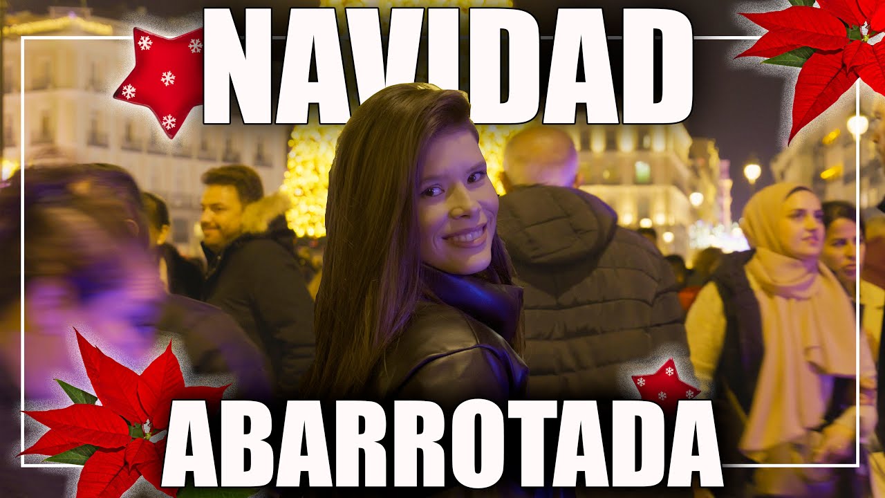 MASIVA afluencia NAVIDEÑA en MADRID! ASÍ ES LA NAVIDAD EN  ESTA CIUDAD /@ANDREA H❣️