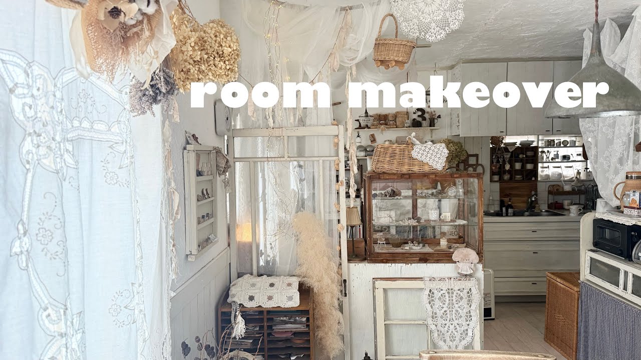 いつもの模様替えの様子 | 古いガラスケースをお迎え