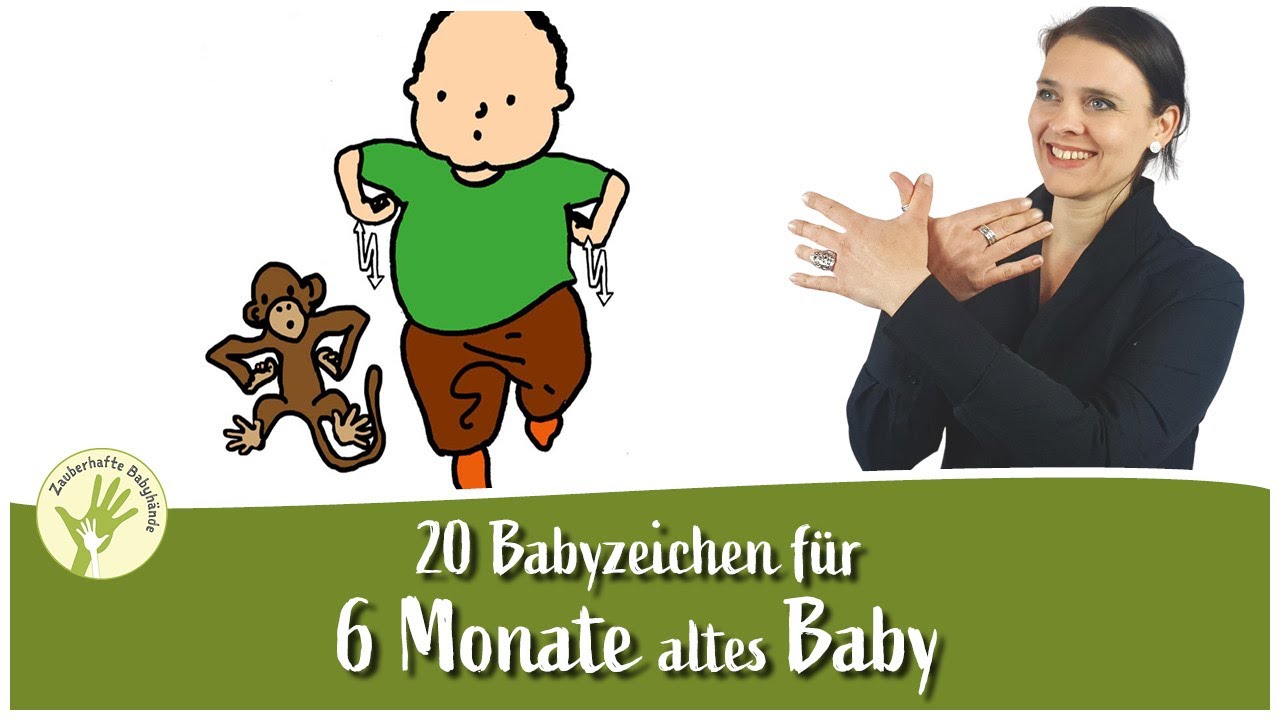 Babyzeichen für Baby 6 Monate | #20babyzeichen