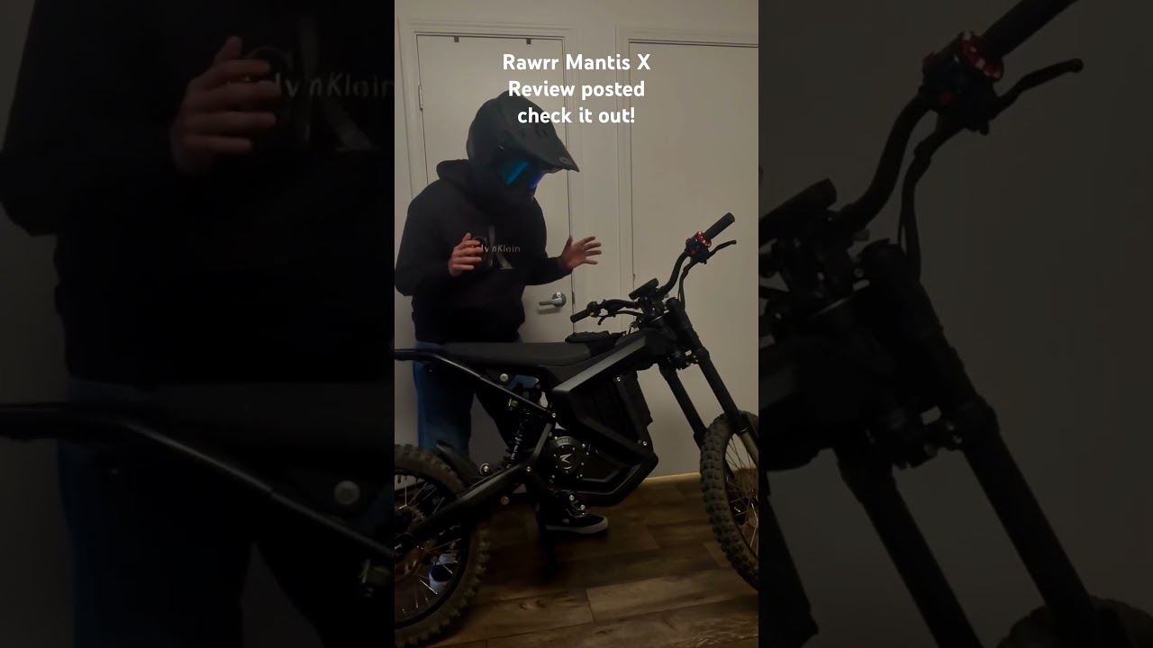 Click the link to see the most honest review you&rsquo;ll see on the Rawrr Mantis X #rawrrmantisx #surron