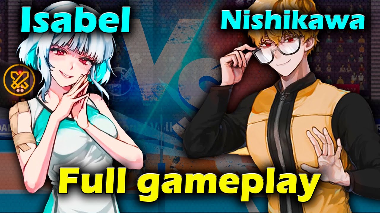 Isabel vs Nishikawa. Full gameplay. Isabel gameplay. The Spike. Volleyball 3x3