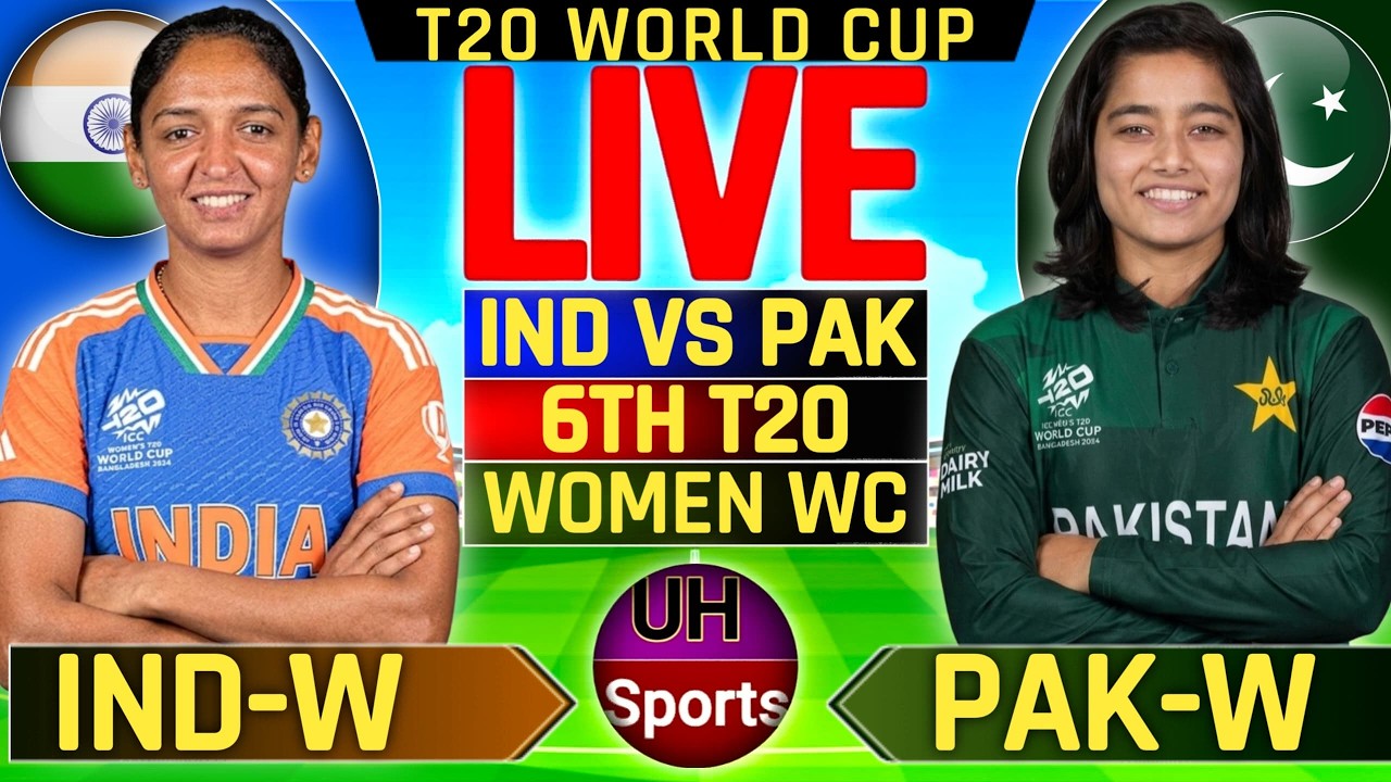 Live: IND-W vs PAK-W, T20 World Cup Live Match Commentary, Live Cricket Match India vs Pakistan