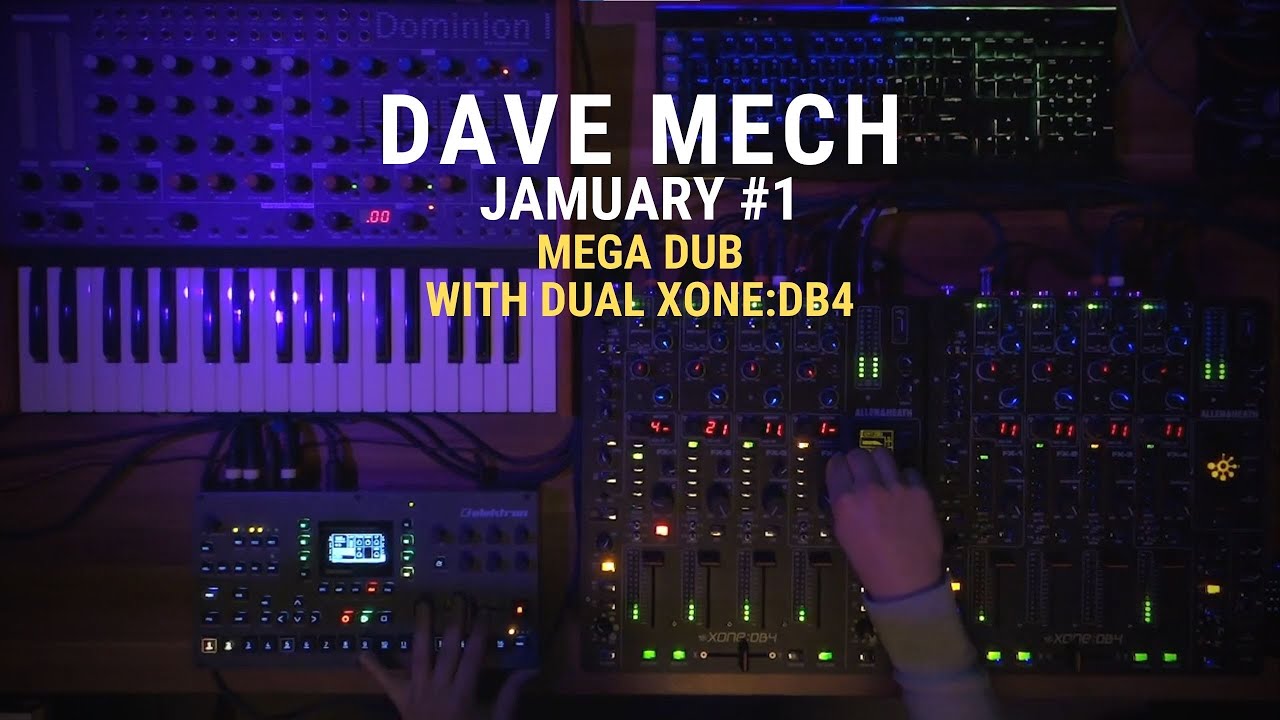 Jamuary 2021 #1 - Dual Xone DB4 and octatrack Megadub
