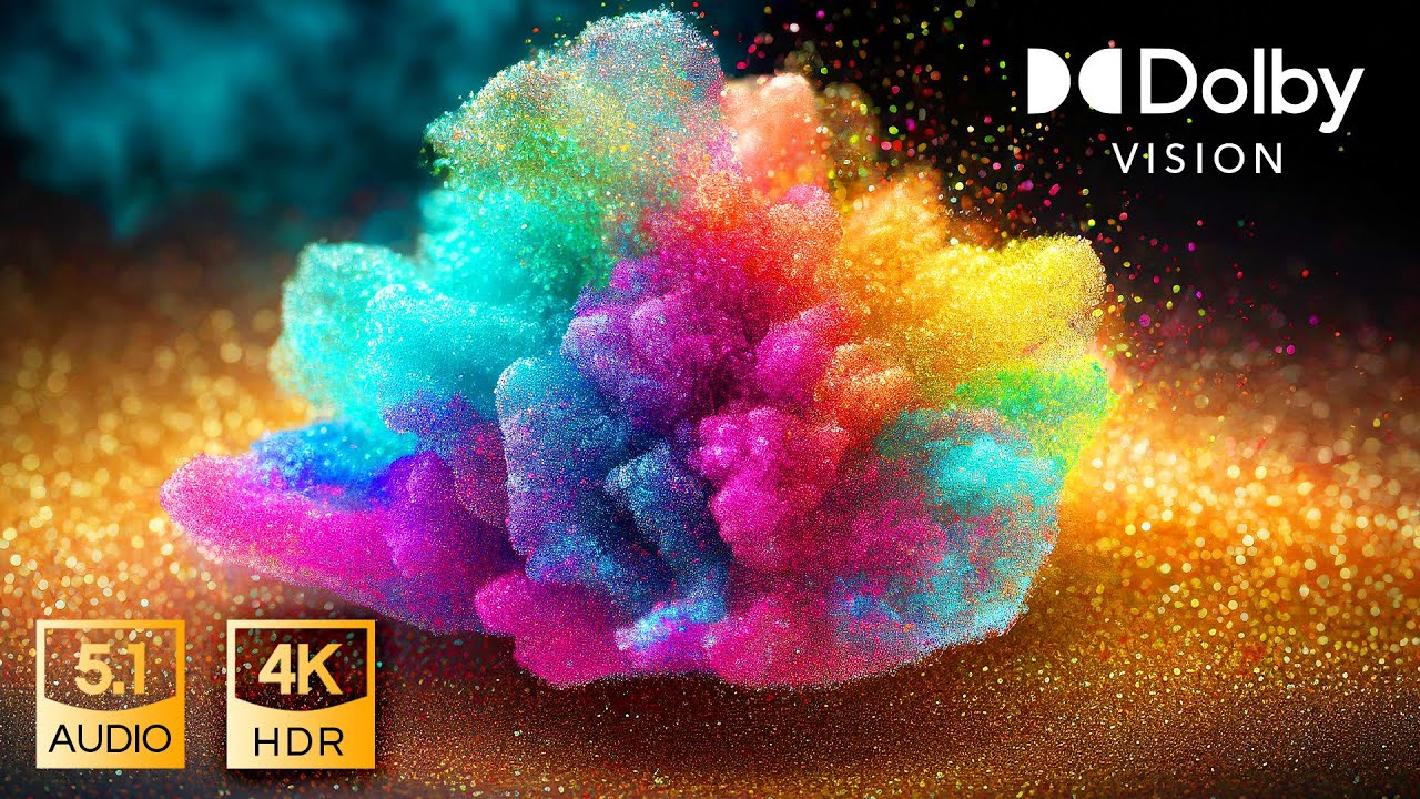 True colors - HDR 4K Dolby Vision with 5.1 Surround Music