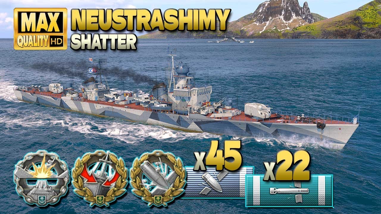 Эсминец «Неустрашимый»: рискованно, но получилось - World of Warships
