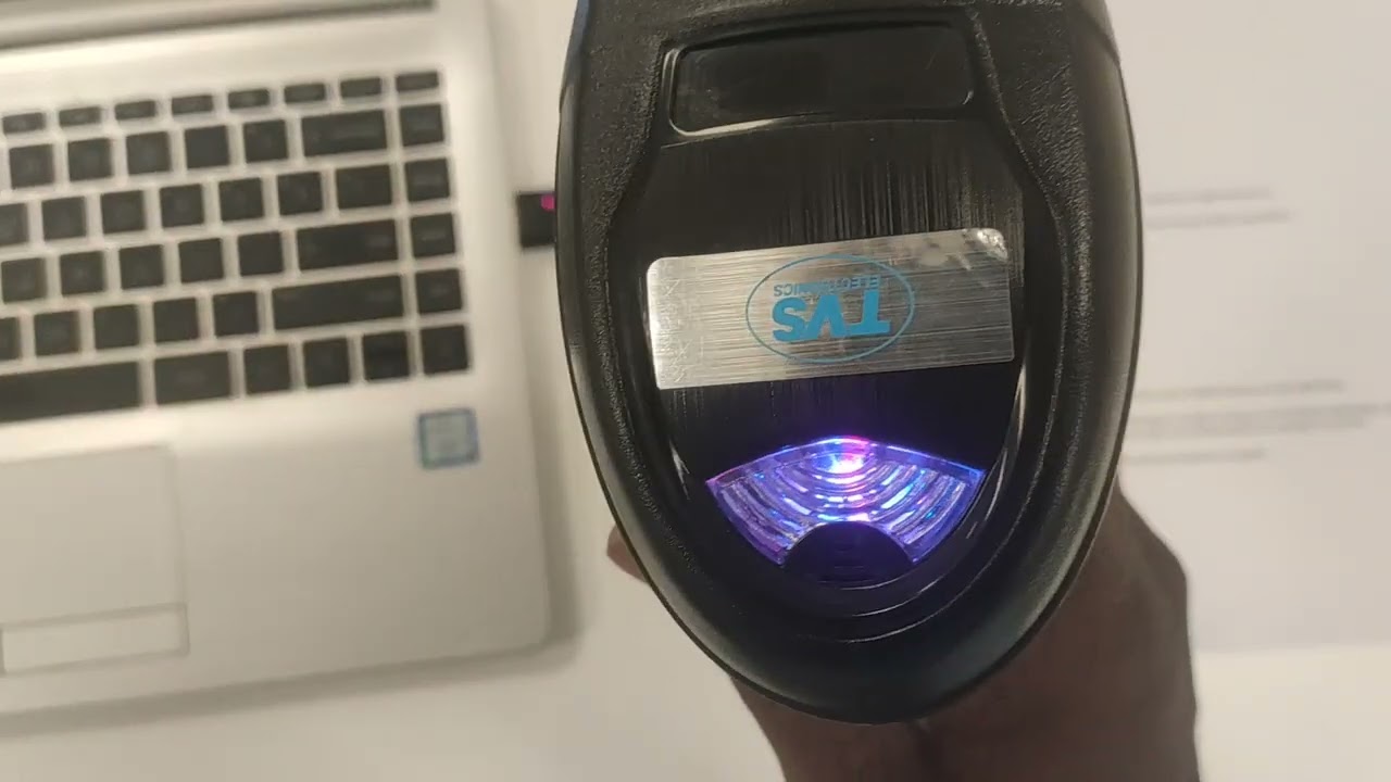 How to Pair TVS 201 S BT Bluetooth Scanner