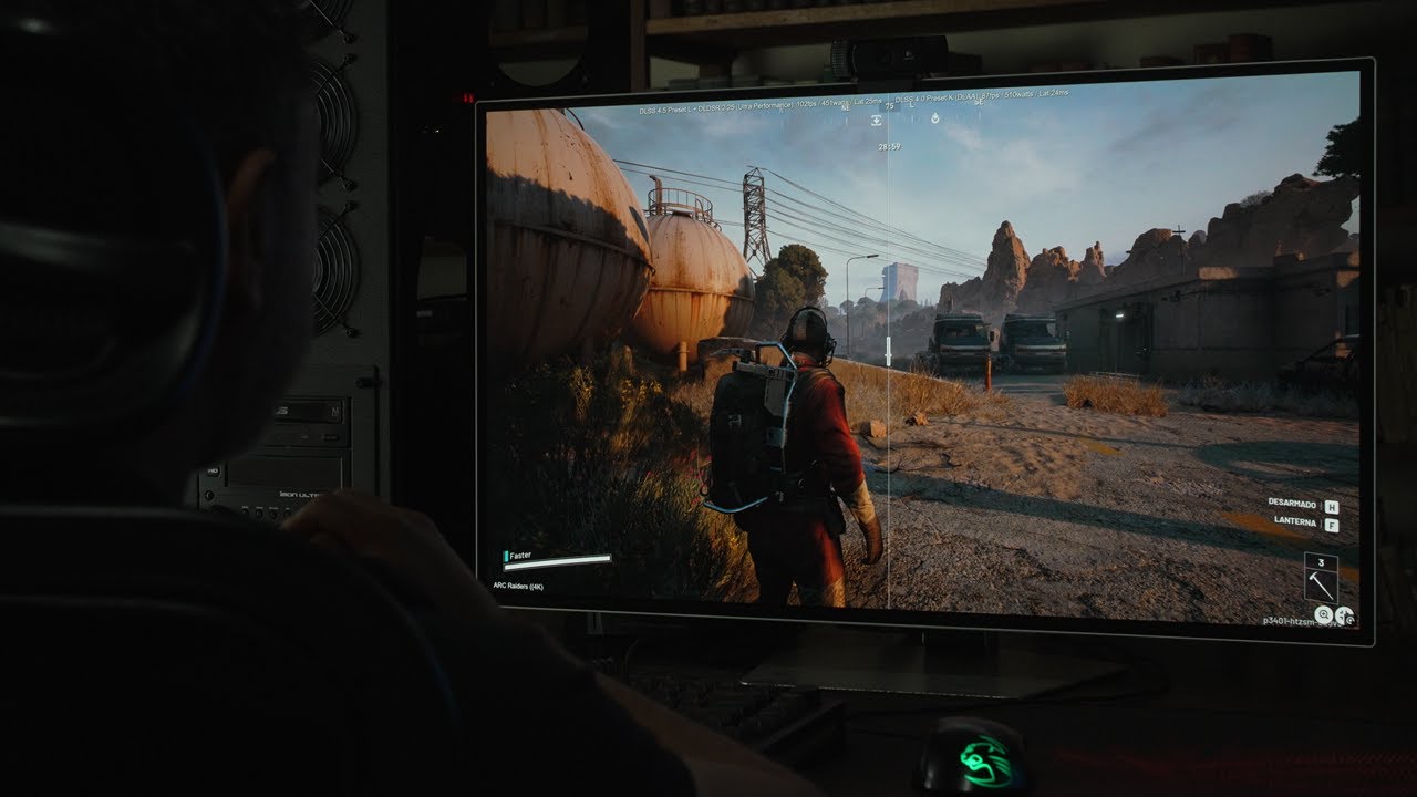 A CONFIGURAÇÃO DE DLSS PERFEITA P/ 4K 
