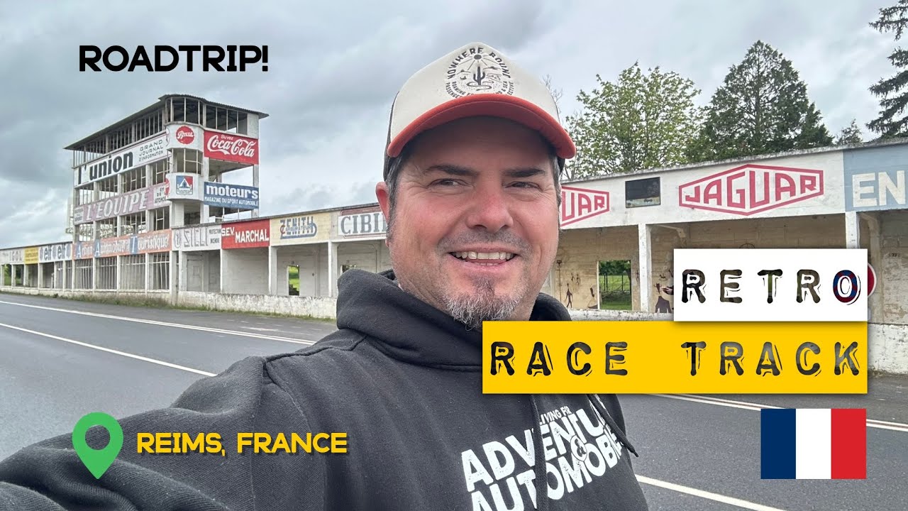 I walked around Reims abandoned Retro Race Track in France and this is what I found!