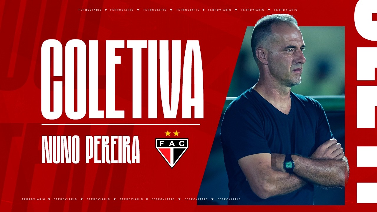 COLETIVIA DE IMPRENSA COM O MISTER NUNO PEREIRA I FERROVIÁRIO 2X0 IGUATU