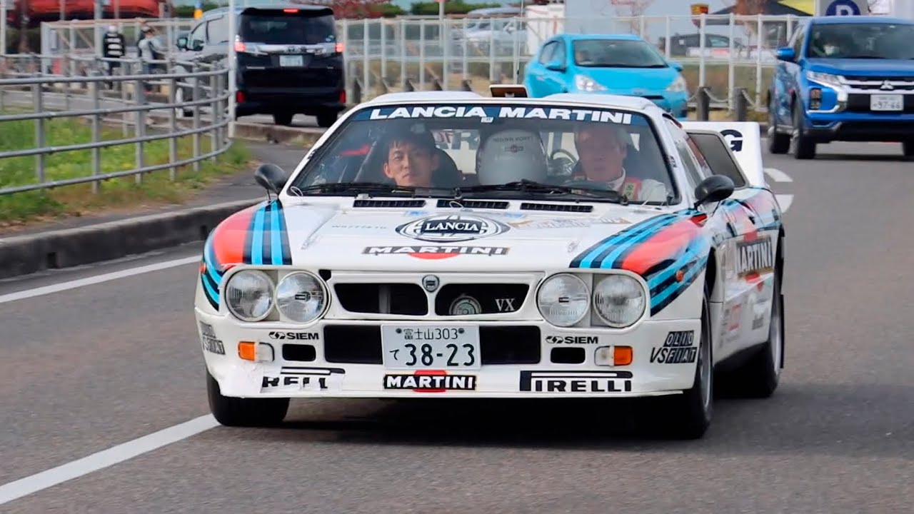 【ラリージャパンに伝説のマシンが続々!!】快音で加速していく往年のラリーカー達!!セントラルラリー/ACCR(1080p60fps)/RallyJapan2022