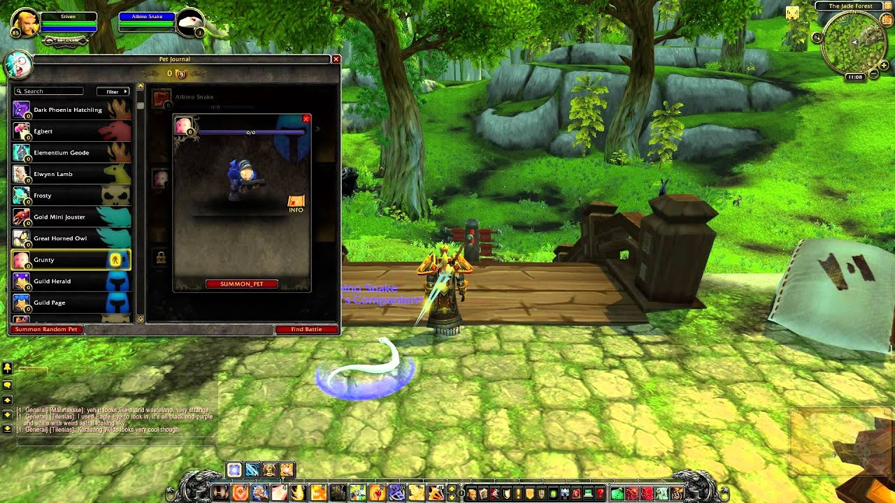 Mists of Pandaria Pet Journal Preview