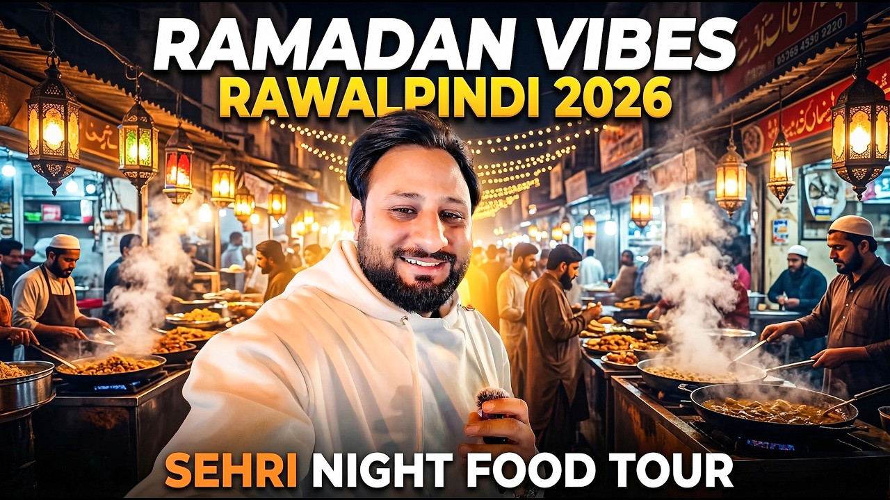 RAMADAN VIBES IN RAWALPINDI 2026 | SEHRI NIGHT FOOD TOUR | KARTARPURA FOOD STREET