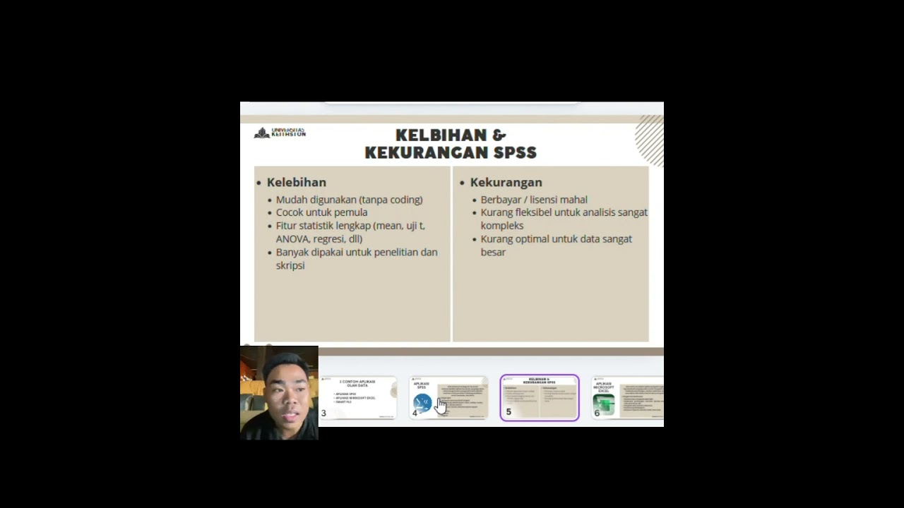 Tugas STATISTIKA (Aplikasi untuk olah data statistik)