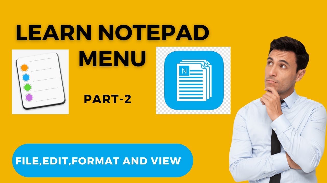 Learn Notepad Menu  #file #edit #format   #notepad in marathi #notpadtutorial