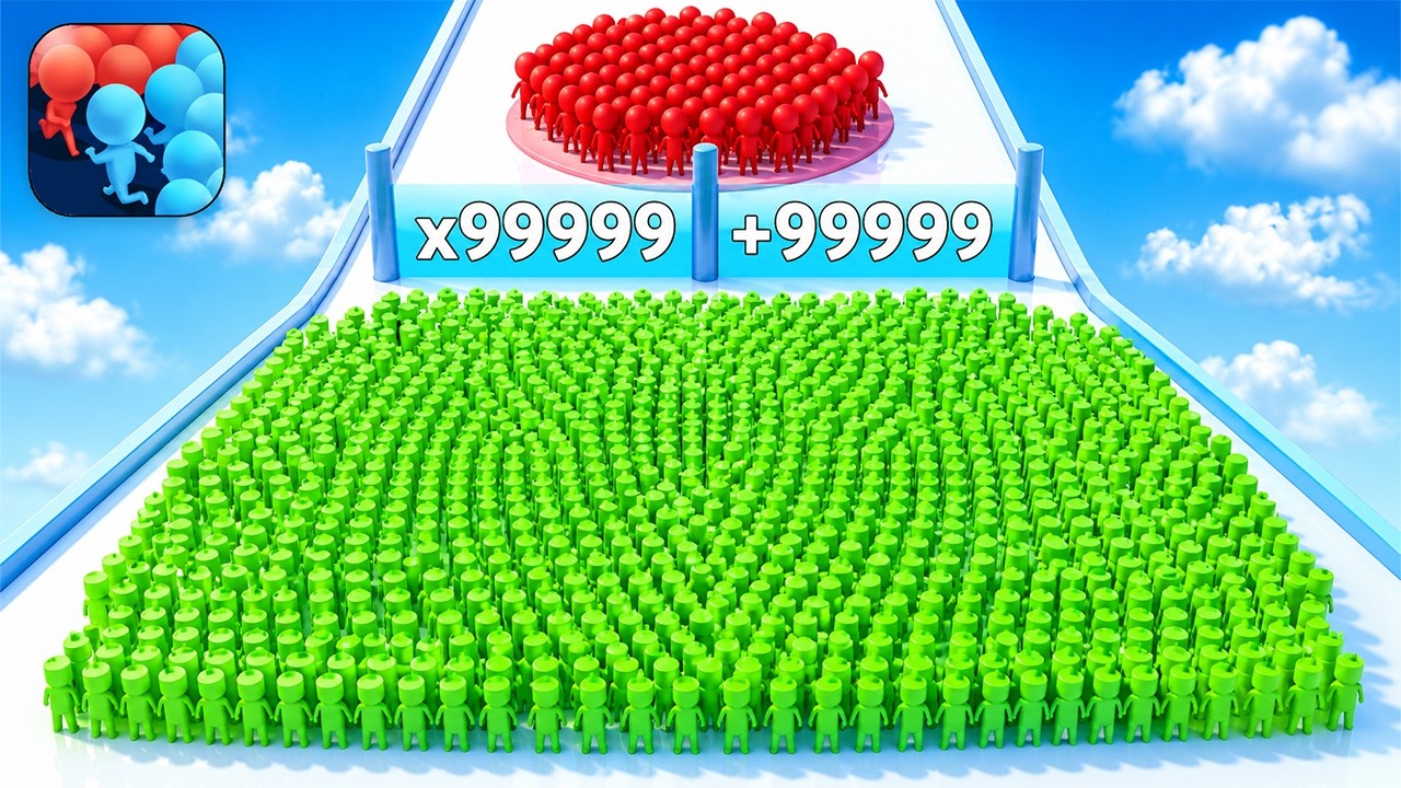 COUNT MASTERS - Top Free Gameplay (iOS,Android) New Update Max Levels