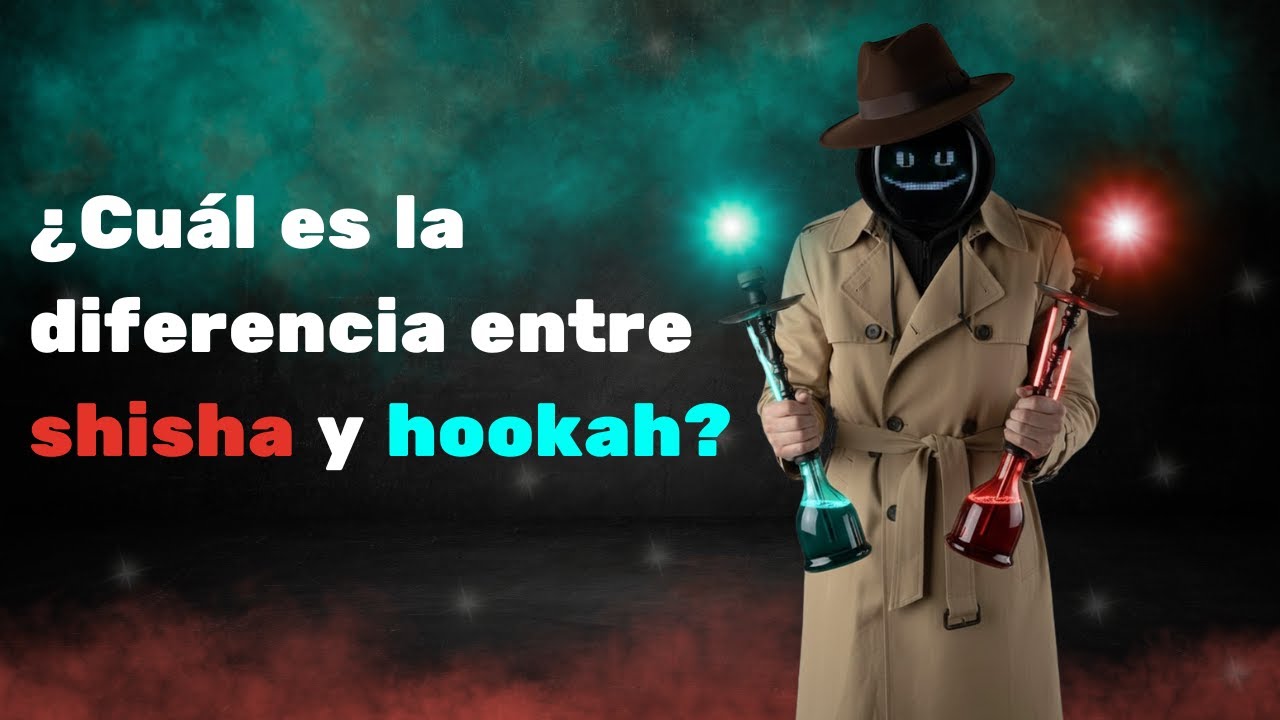 Descubre la diferencia REAL entre Shisha y Hookah!