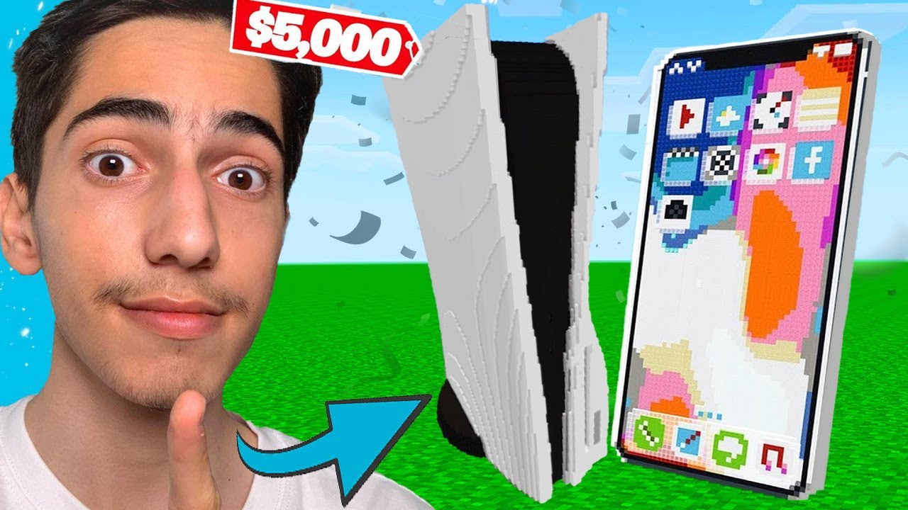 هر چیزی تو ماینکرافت بسازی , پولشو میدم 🤑🔥 Whatever You Build, I'll Pay For!