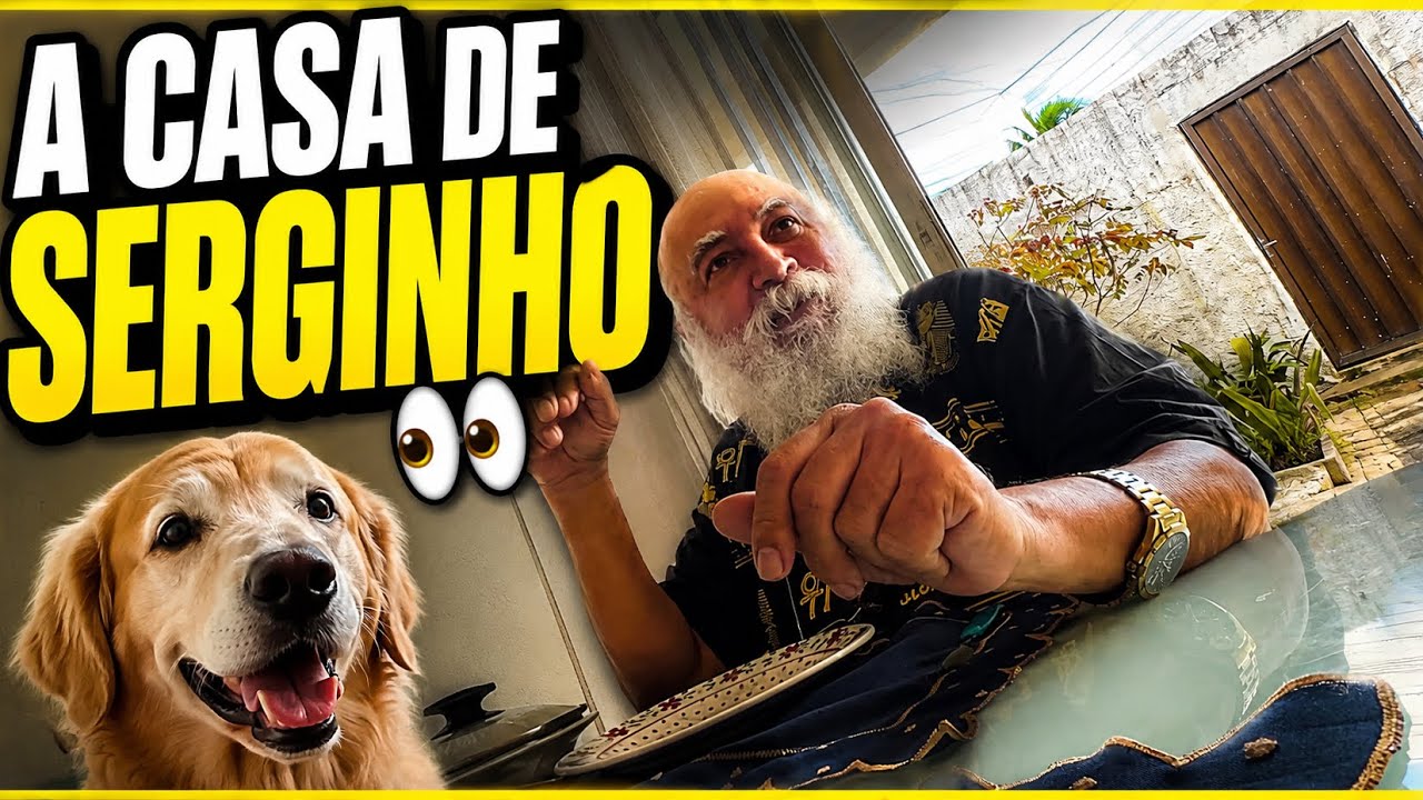MANETIKIN FOI BUSCAR LUIZ DO SOM NA CASA DE SERGINHO | LUIZ DO SOM 