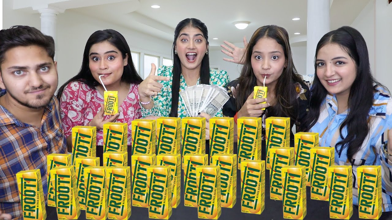 Unlimited Frooti Challenge with @DingDongGirls | Winner Will Get Rs 5000/- | Food Challenge
