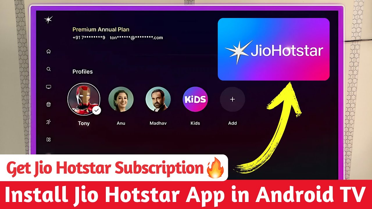 How to Install Jio Hotstar App in Android TV | Buy Jio Hotstar Subscription - Jio Hotstar ✅