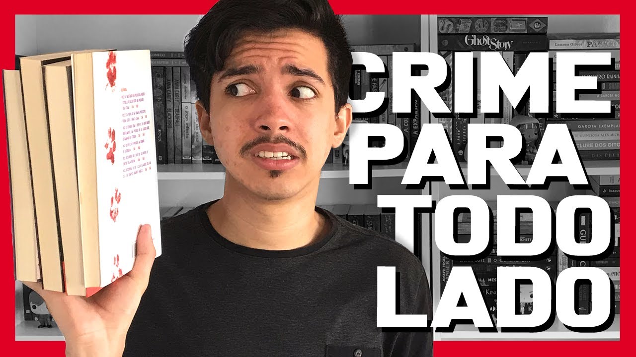 5 LIVROS DE SUSPENSE ENVOLVENDO CRIMES | Estante Quadrada