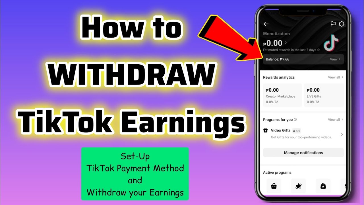Paano mag withdraw ng Earnings sa TikTok? | Set-Up Payment Method 2025