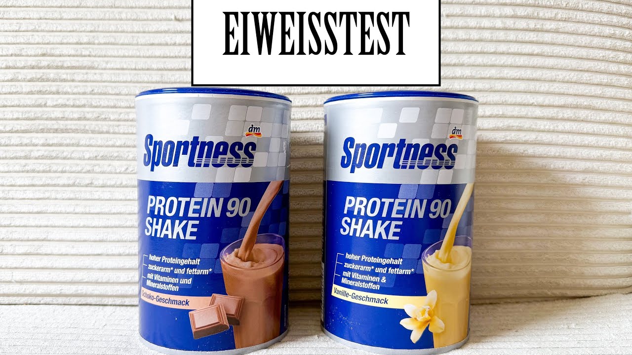DM Sportness - Protein 90 Shake Vanille & Schoko im Test | NEM-TEST
