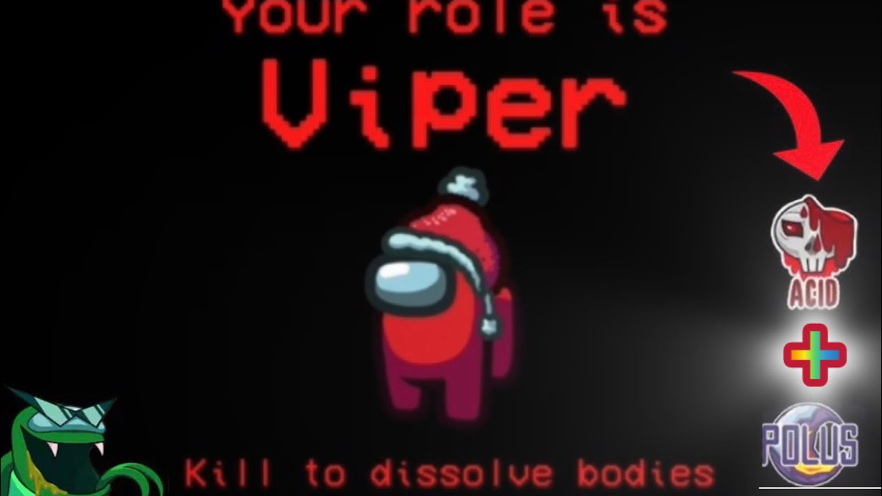 Among Us - New Viper Role - Pro - Polus - Gameplay - No commentary 