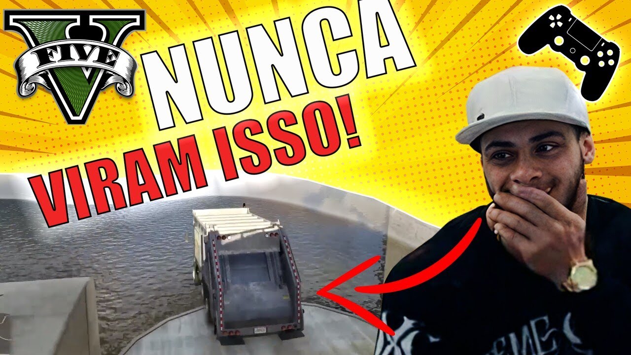 🔴 Monstro Joga #12 - Melhores MOMENTOS GTA V [ FIZ UM CAMINHÃO NADAR MANÉ❗❗❗]