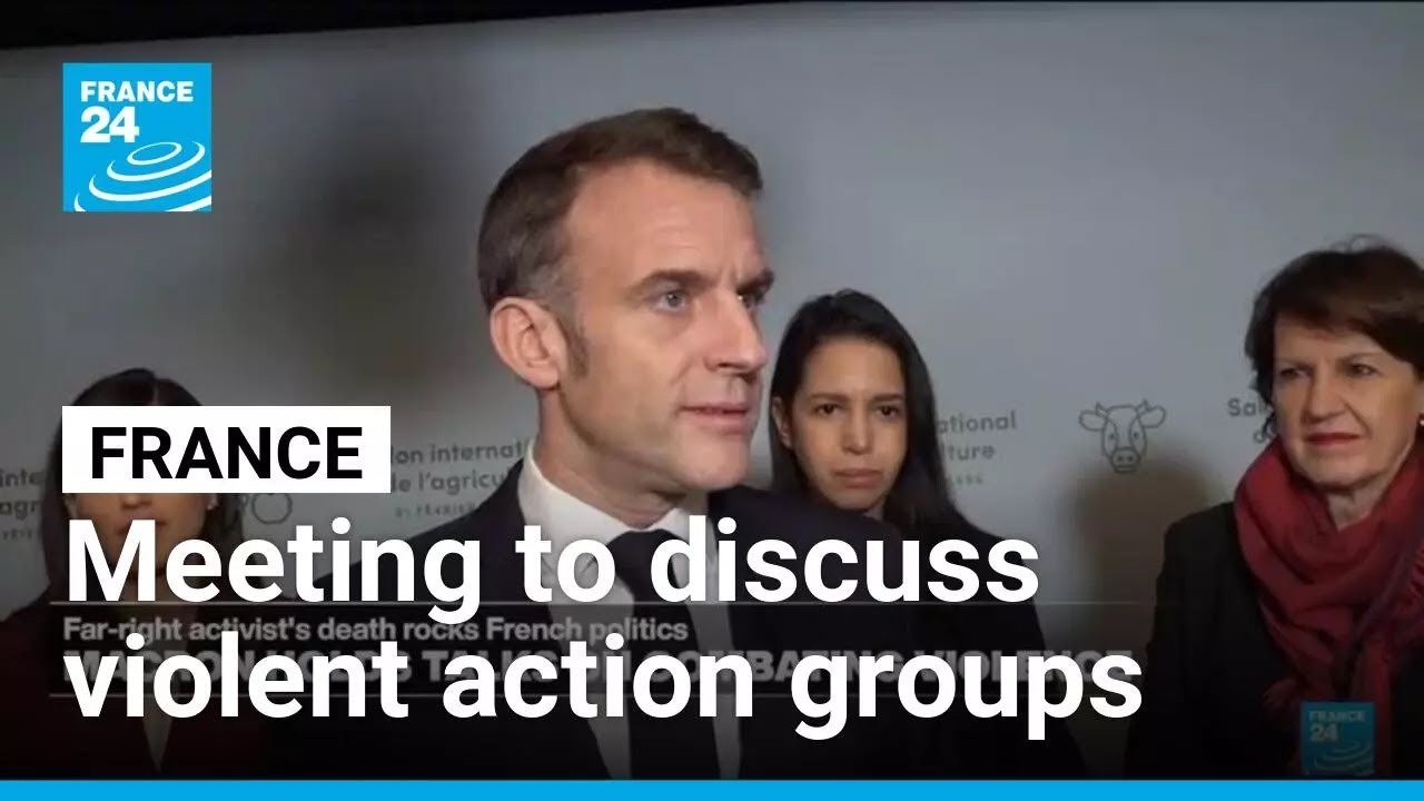 France: Emmanuel Macron holds talks on combating violence &bull; FRANCE 24 English