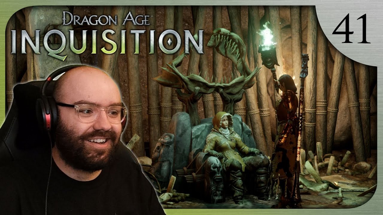 The Jaws of Hakkon In The Frostback Basin - Dragon Age Inquisition | Blind Playthrough [Part 41]