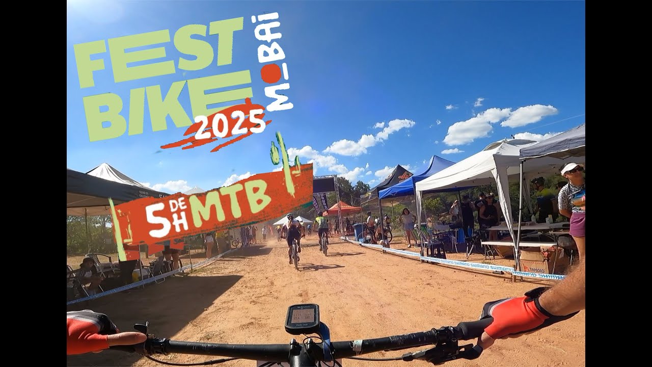 BIKE FEST MOBAI 5h | Fui pedalando até a prova