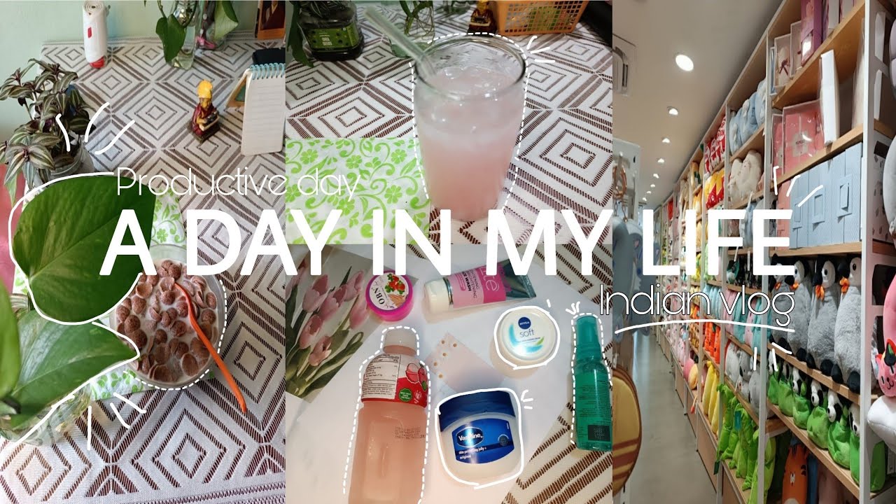 day in my life♡ | shopping🎀 | aesthetic vlog indian🌿 | miniso haul | morning routine |