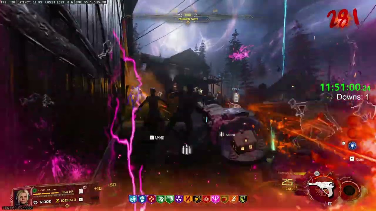 Farm Cursed No Support Round 280-300