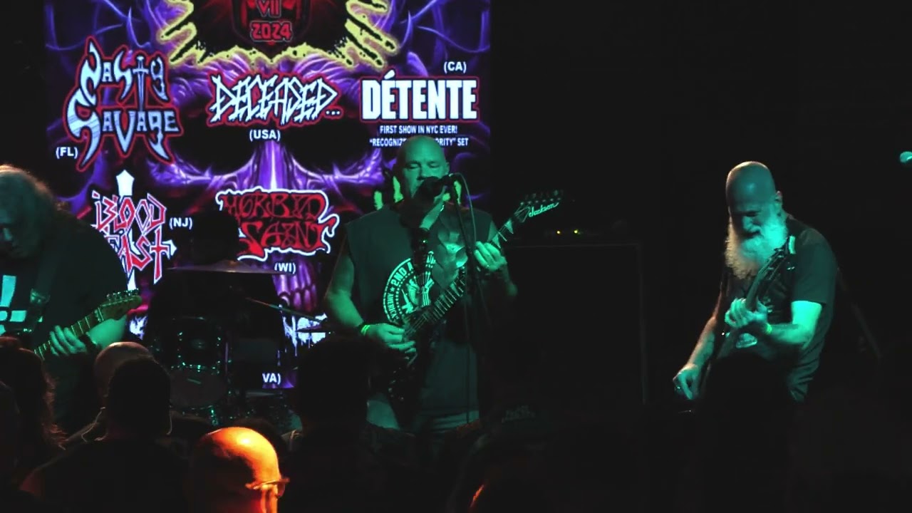 Blood Feast at Rage of Armageddon Fest filmed by NYC Metal Scene at The Meadows in Brooklyn, NY