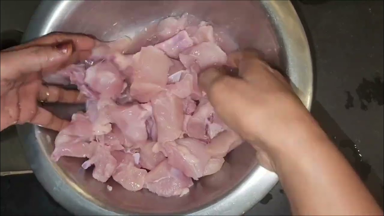 The right way to clean chicken! Smell free, dirt free 