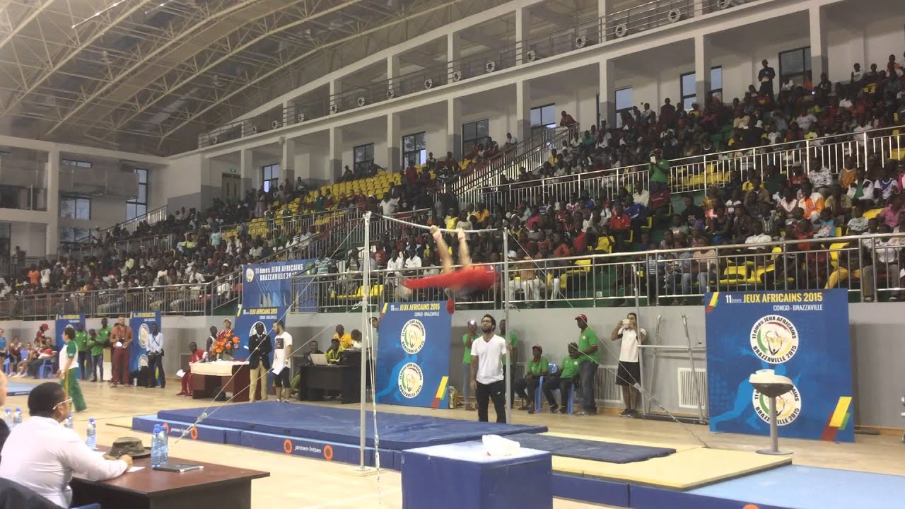 Mohamed El Saharty (EGY) - Horizontal Bar Finals -  2015 All African Games