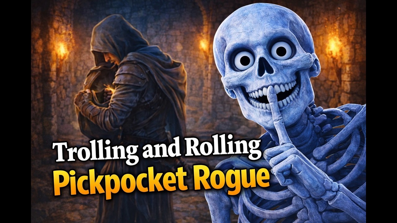 Pickpocket Rogue Sowing Chaos in Dungeons and Pockets | Dark and Darker