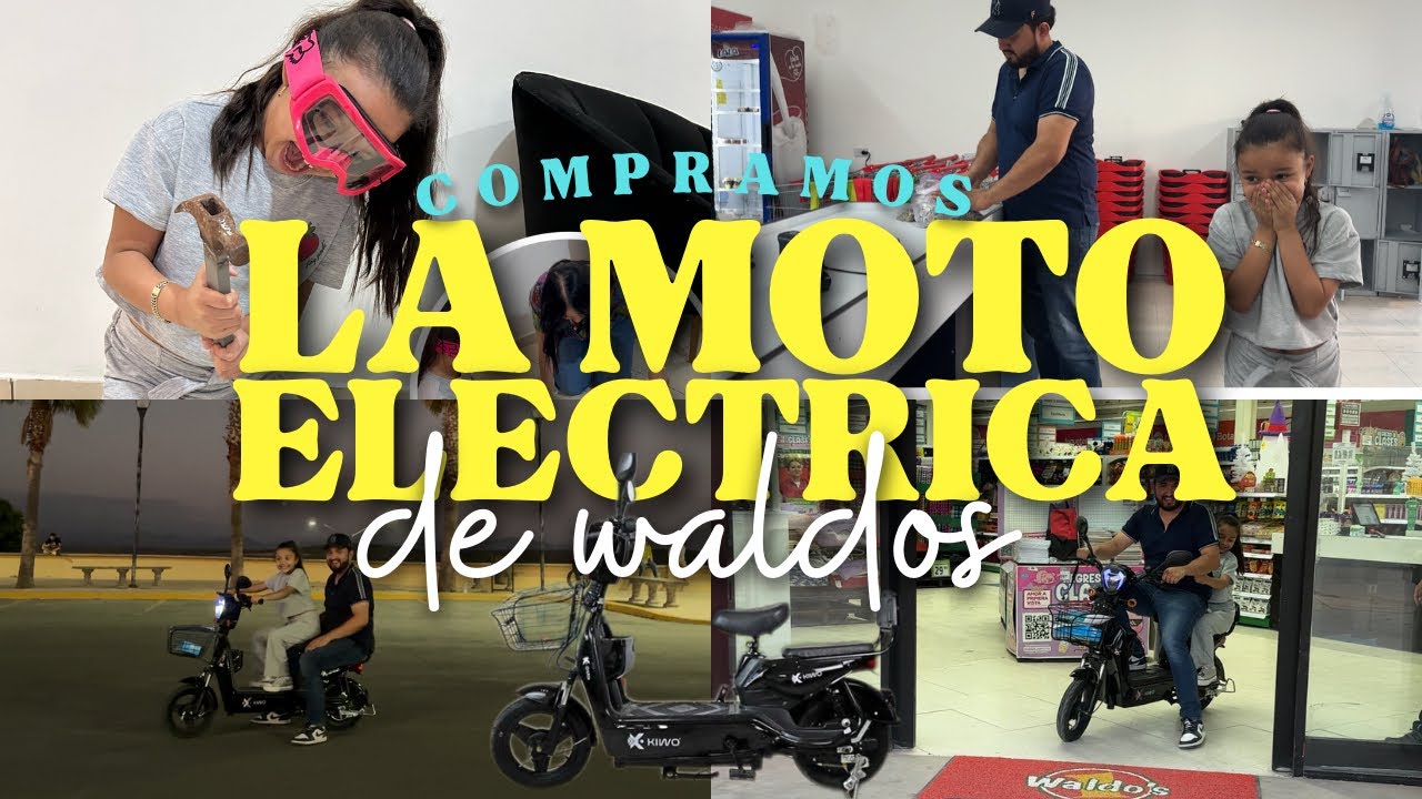 La bicicleta eléctrica mas viral del internet la encontramos en Waldos y hoy la compramos
