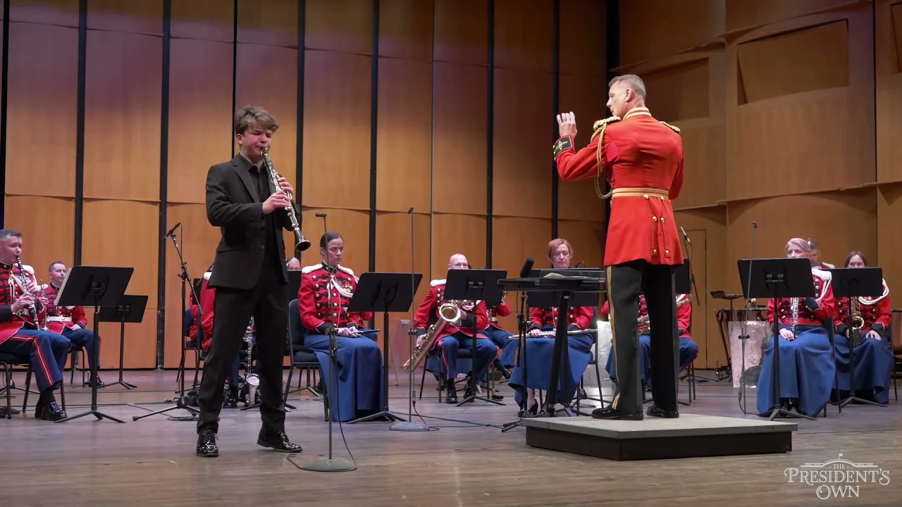 WEBER Concertino for Clarinet, Opus 26 - Marine Band