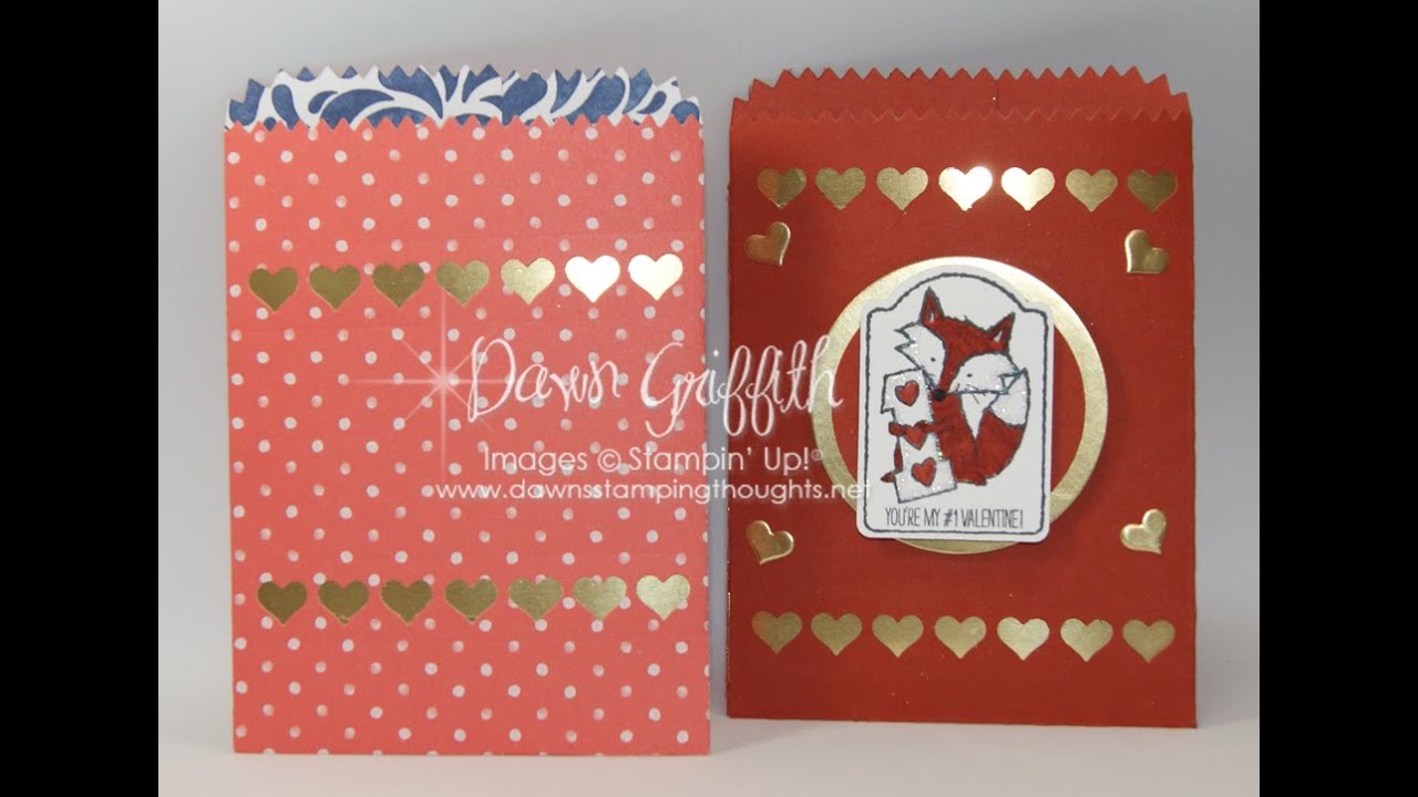 Stampin'Up! Mini Treat Bag Thinits Dies with Dawn