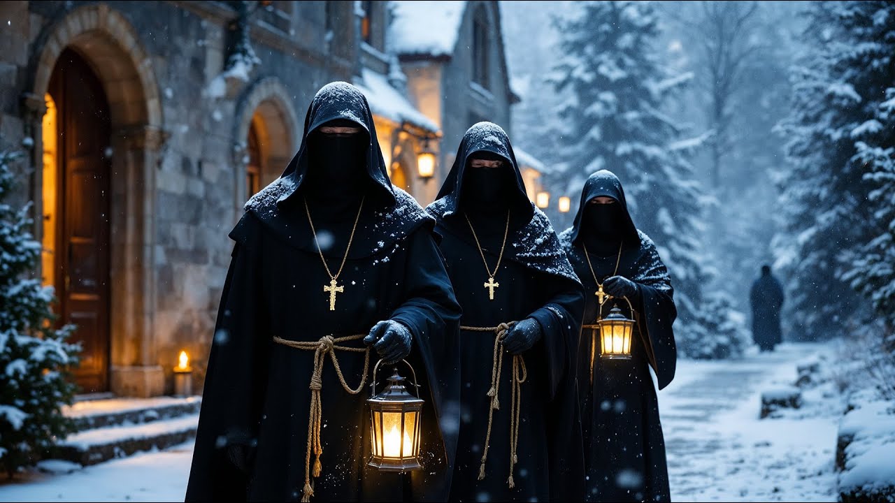 🌙 Gregorian Chant for Sleep & Relaxation — Monastic Peace at Night 🕯️