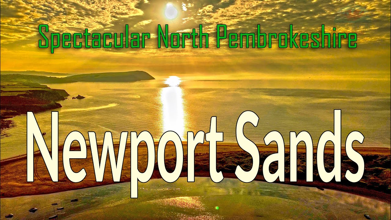 Newport Sands Spectacular North Pembrokeshire Coastal Scenery - Wales is stunning in the Sunshine