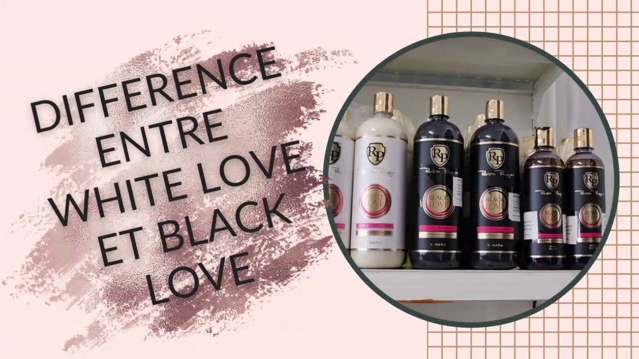 White Love / Black Love quelle différence ? Robson peluquero