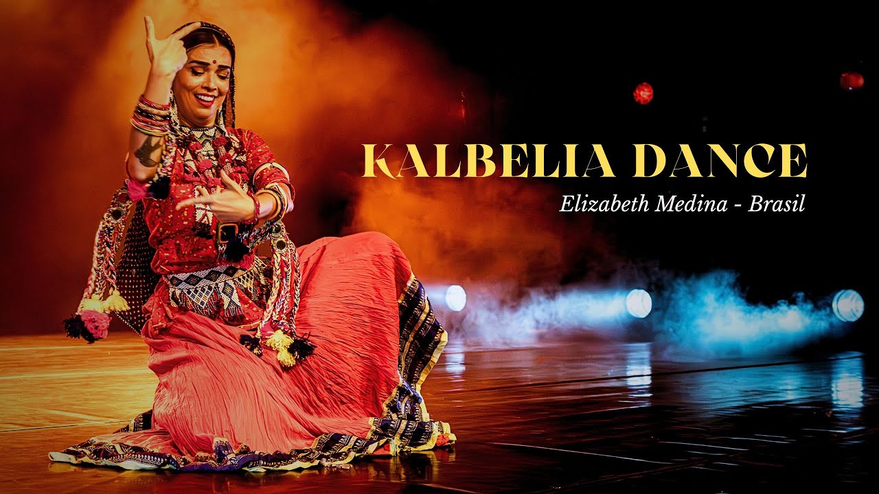 Kalbelia Gypsy dance - Rajasthani dance Elizabeth Medina in Brasil
